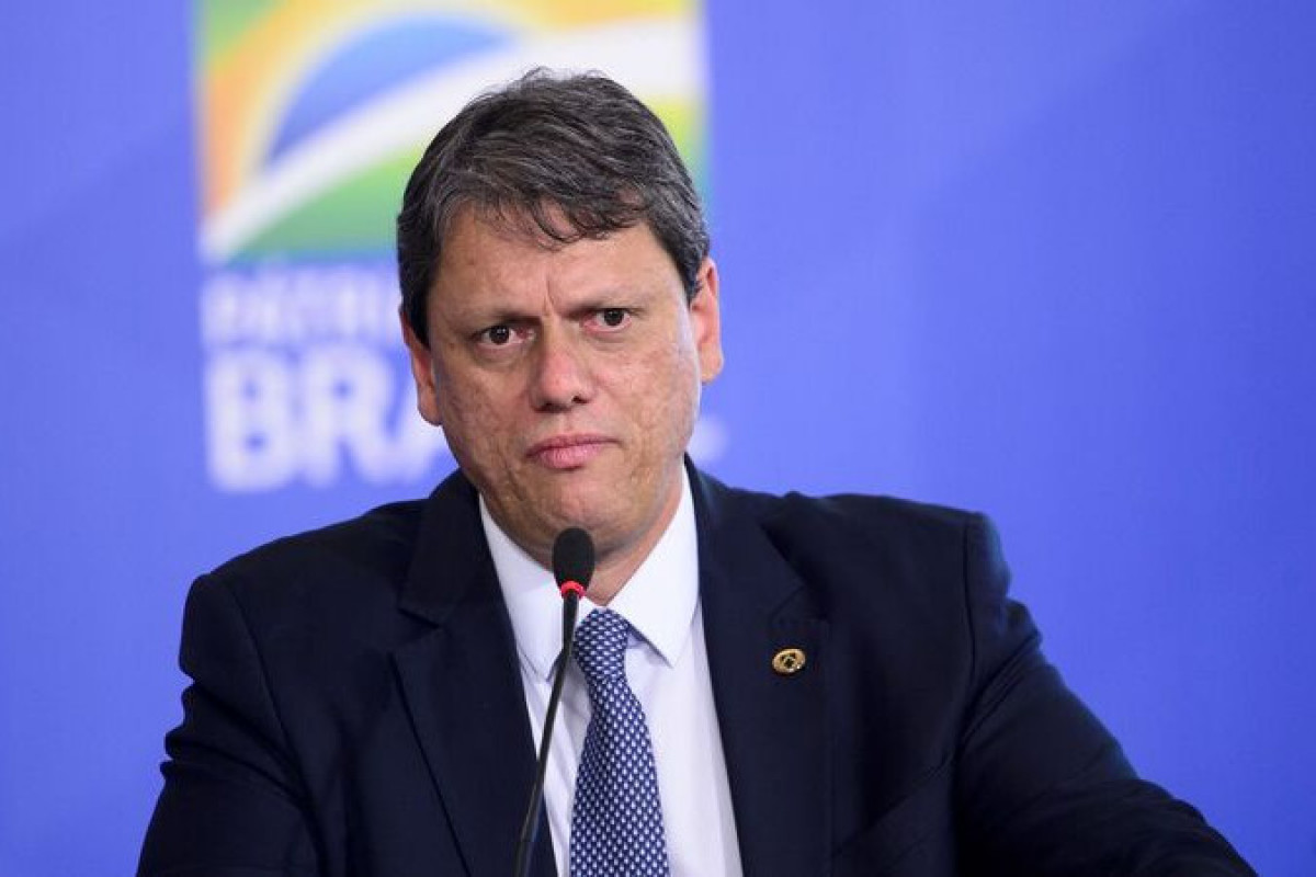Tarcísio Gomes de Freitas falou durante comemoração de 20 anos do Dnit (Marcelo Camargo/Agência Brasil) Tarcísio Gomes de Freitas falou durante comemoração de 20 anos do Dnit/Marcelo Camargo/Agência Brasil