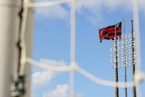 Ilha do Retiro, a bandeira