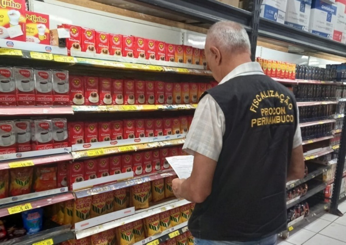 Pesquisa realizada entre 22 e 25 de abril registra disparada nos preços de itens básicos na Região Metropolitana/Divulgação/Procon Pesquisa realizada entre 22 e 25 de abril registra disparada nos preços de itens básicos na Região Metropolitana/Divulgação/Procon