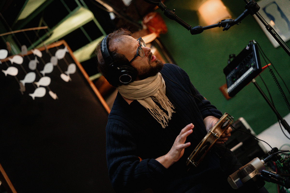Percussionista Sergio Krakowski