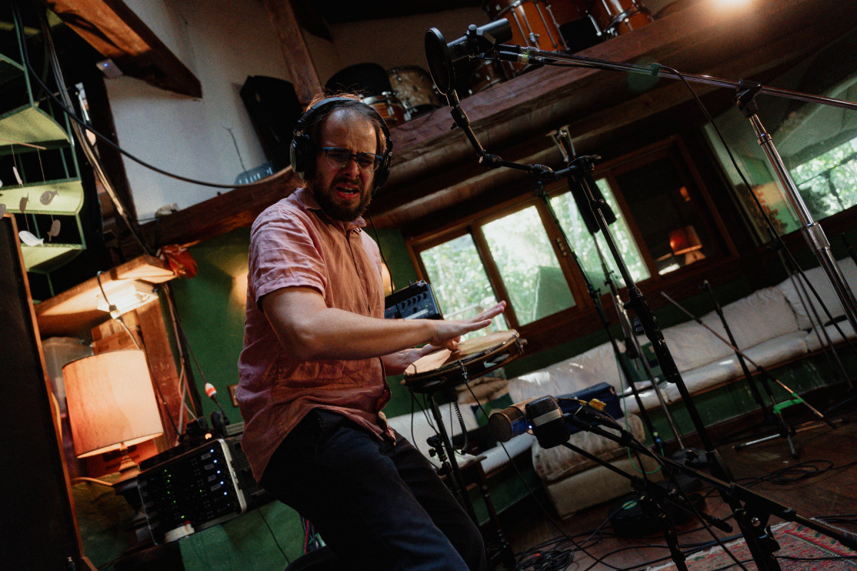 Percussionista Sergio Krakowski