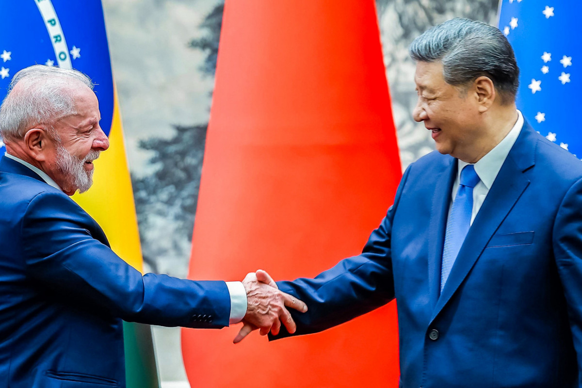 Presidente da República, Luiz Inácio Lula da Silva e o Presidente da República Popular da China, Xi Jinping/ Ricardo Stuckert / PR Presidente da República, Luiz Inácio Lula da Silva e o Presidente da República Popular da China, Xi Jinping/ Ricardo Stuckert / PR