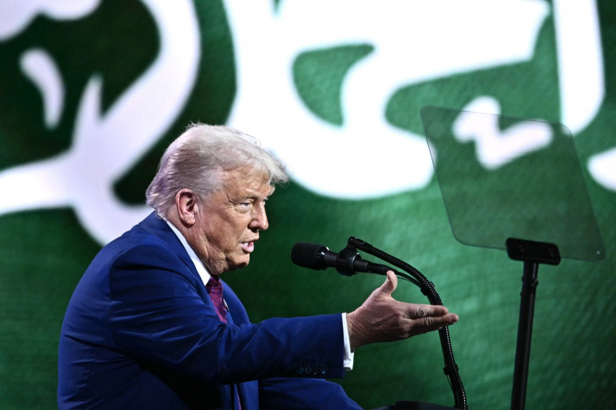 

Trump em Riade, na Arábia Saudita 