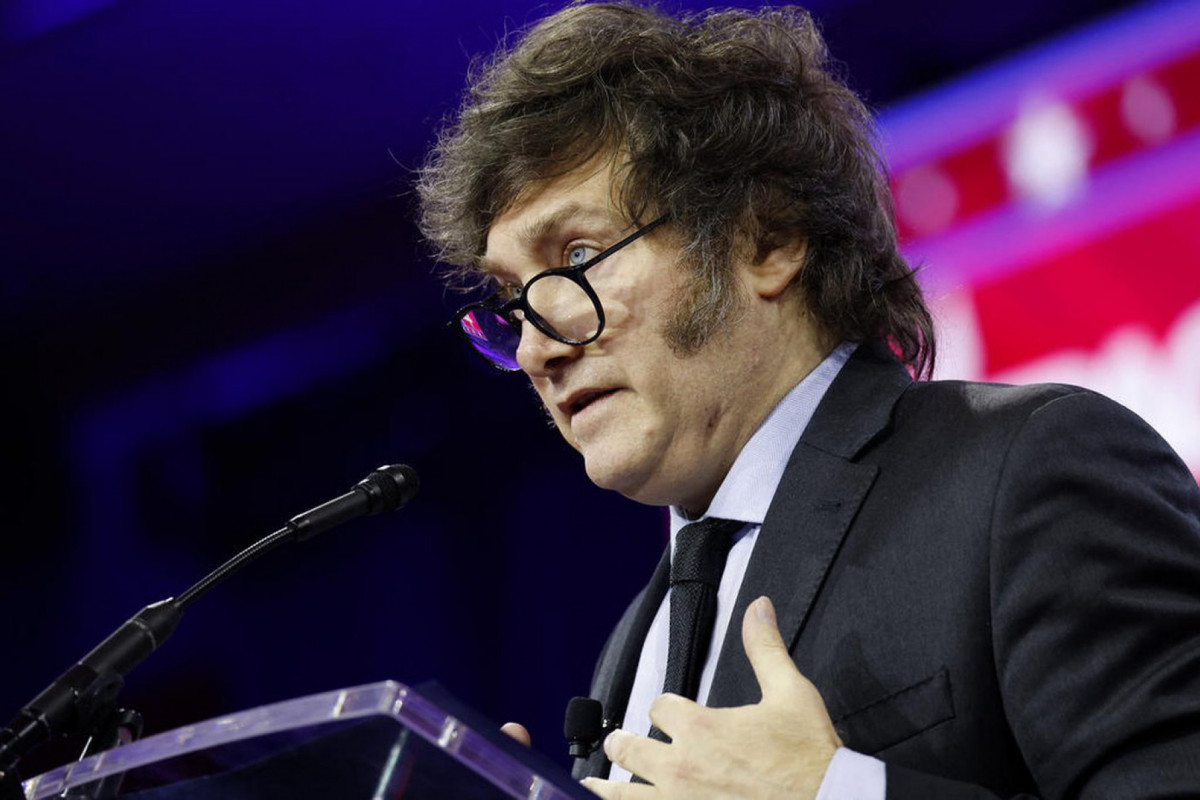 Presidente da Argentina, Javier Milei (ANNA MONEYMAKER / GETTY IMAGES NORTH AMERICA/ AFP) Presidente da Argentina, Javier Milei/ANNA MONEYMAKER / GETTY IMAGES NORTH AMERICA/ AFP