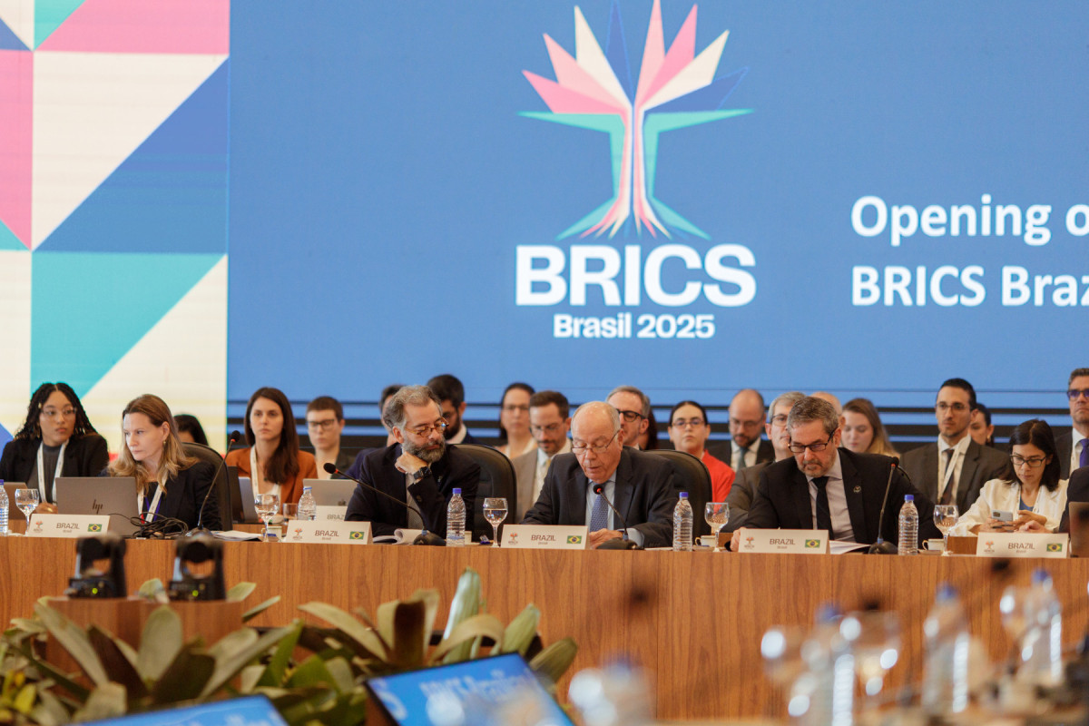 Segundo dia de reunião de Sherpas/Isabela Castilho/ BRICS Brasil