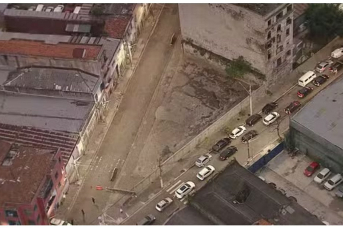Cracolândia vazia/Reprodução Cracolândia vazia/Reprodução