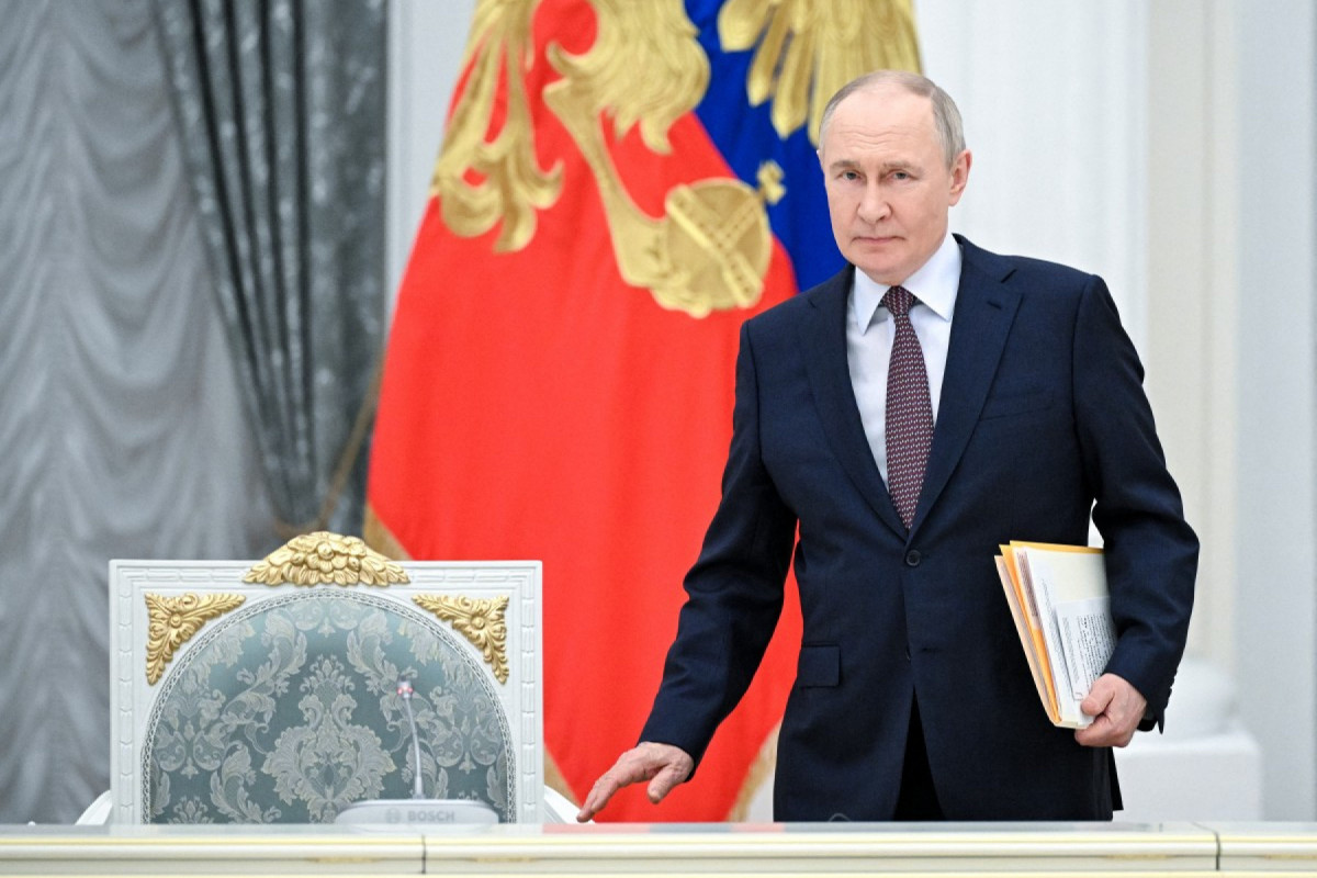 Presidente russo Vladimir Putin