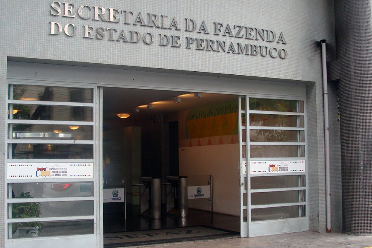 Sede da Secretaria da Fazenda do governo de Pernambuco/Divulgação/SEFAZ-PE Sede da Secretaria da Fazenda do governo de Pernambuco/Divulgação/SEFAZ-PE