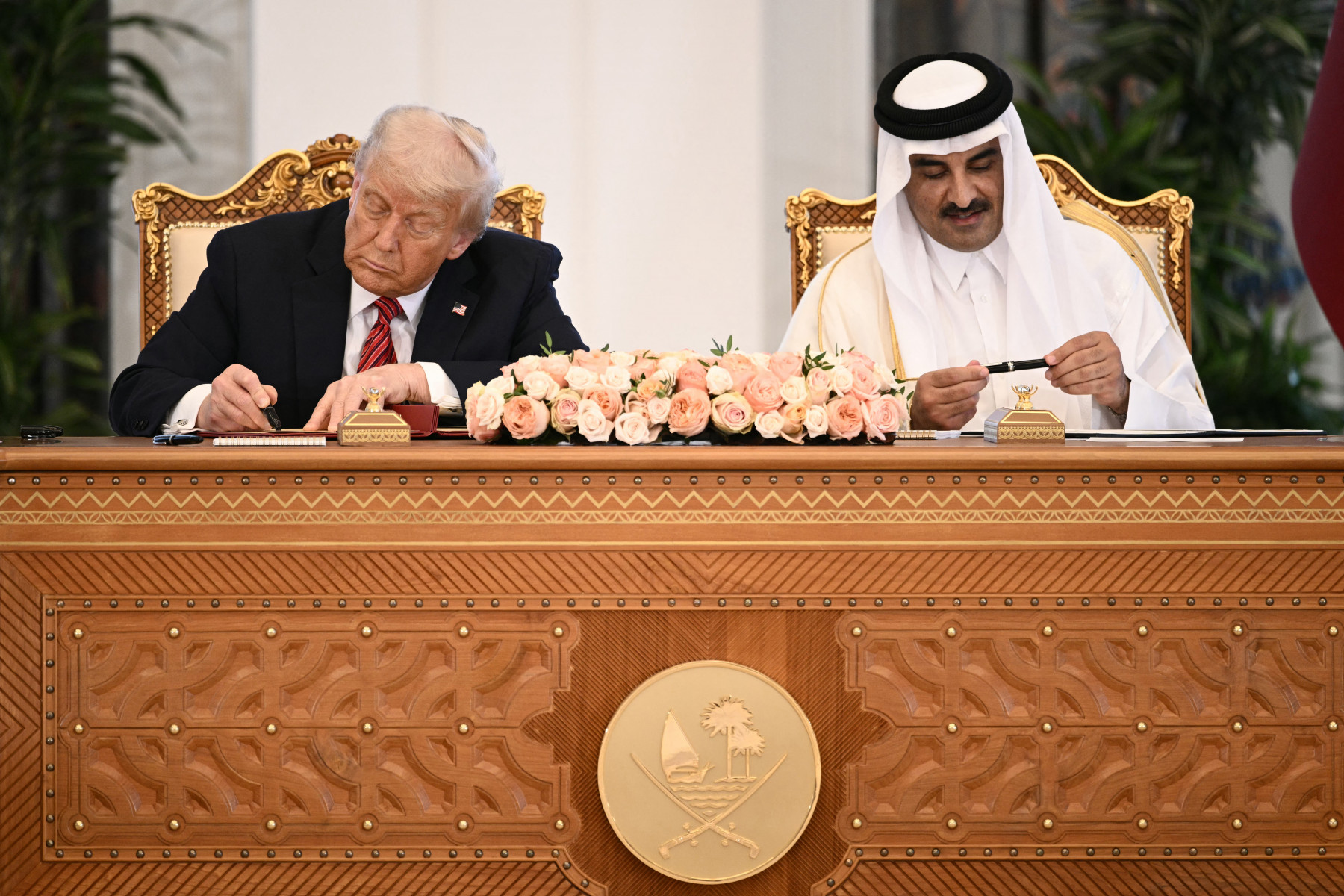 
Acordo foi assinado durante a visita do presidente dos Estados Unidos a Doha 