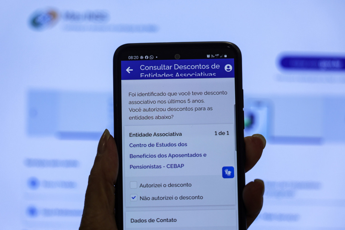 APP Meu INSS/Joédson Alves/Agência Brasil APP Meu INSS/Joédson Alves/Agência Brasil