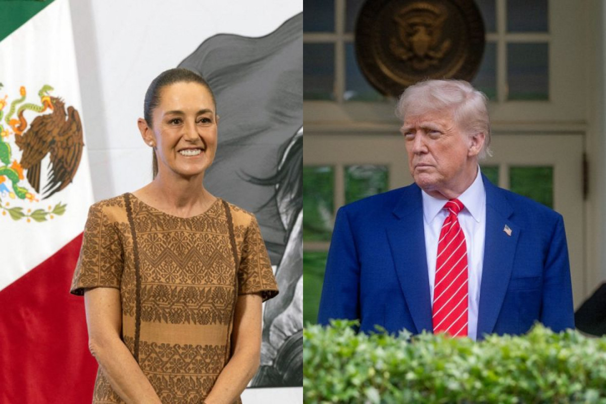 Presidenta do México, Claudia Sheinbaum e Presidente dos EUA, Donald Trump/AFP Presidenta do México, Claudia Sheinbaum e Presidente dos EUA, Donald Trump/AFP