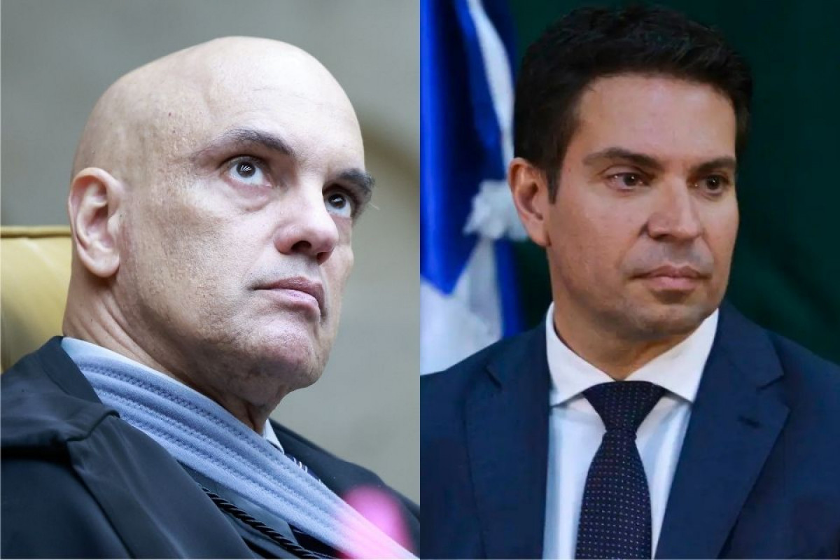O deputado federal Alexandre Ramagem (PL-RJ) é um dos réus da trama golpista/ Fellipe Sampaio/STF e Valter Campanato/Agência Brasil