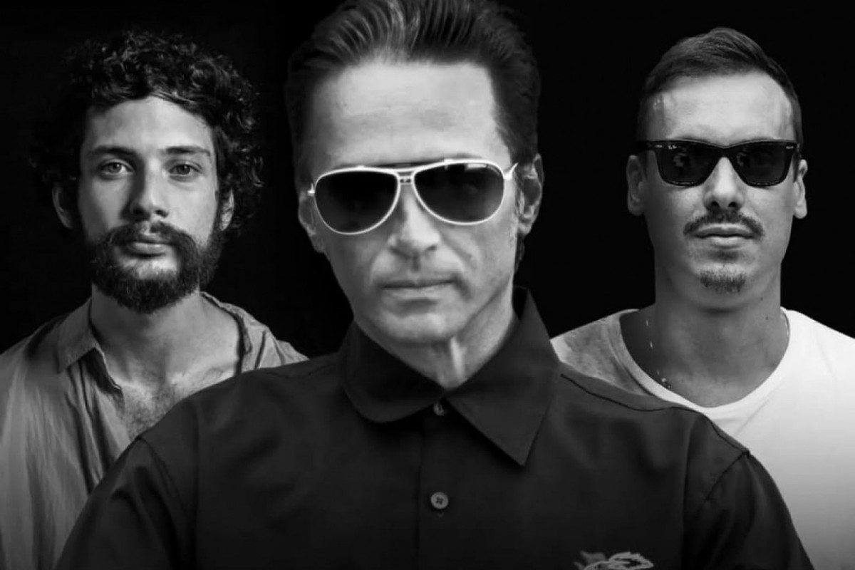 Lucio Maia Trio, formado por Lucio Maia, Marcos Gerez e Arquétipo Rafa