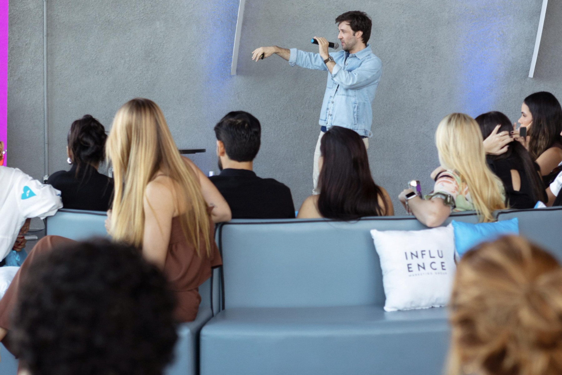 Influencers nordestinos reunidos em evento da Meta/Influence Group
