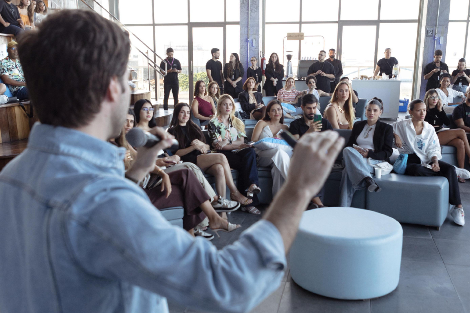 Influencers nordestinos reunidos em evento da Meta/Influence Group