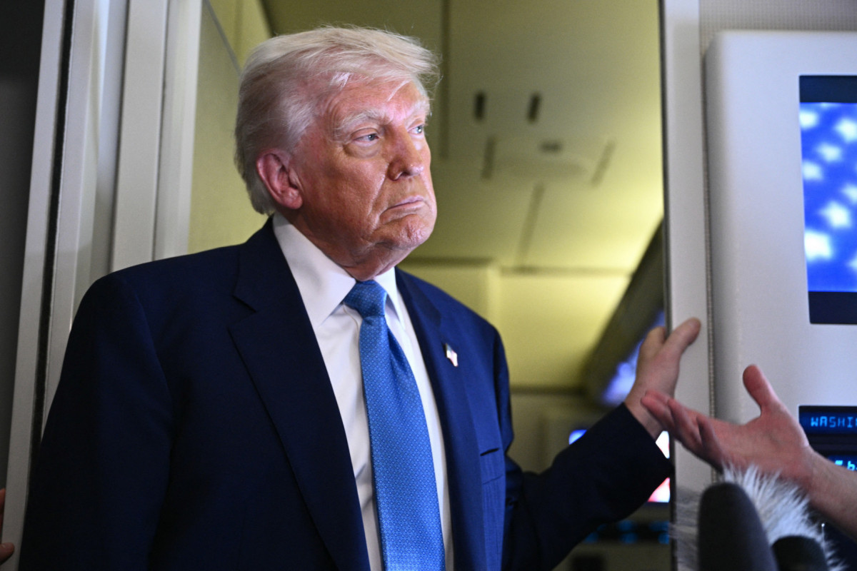 Presidente dos Estados Unidos, Donald Trump /BRENDAN SMIALOWSKI/AFP Presidente dos Estados Unidos, Donald Trump /BRENDAN SMIALOWSKI/AFP