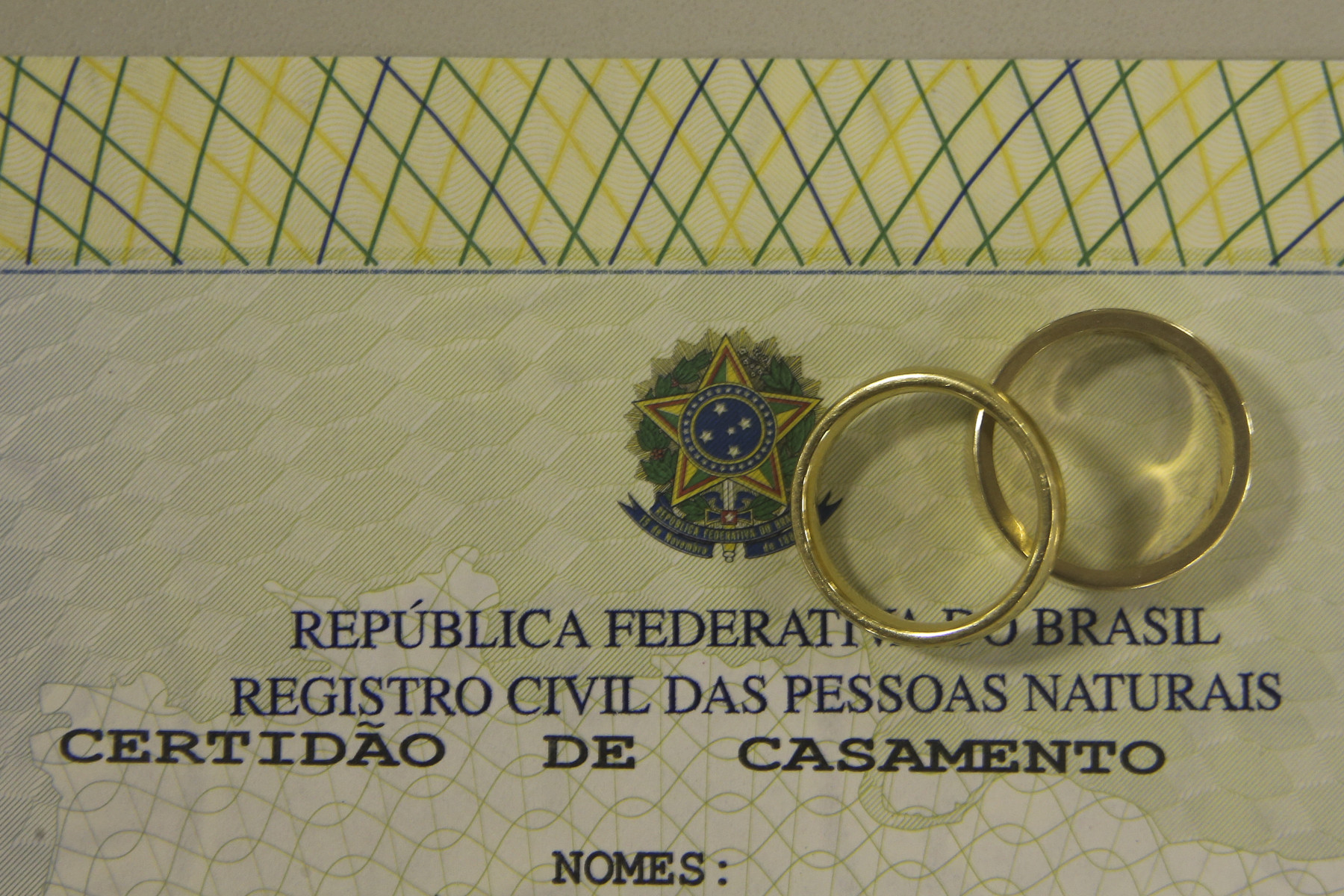 Certidão de Casamento
