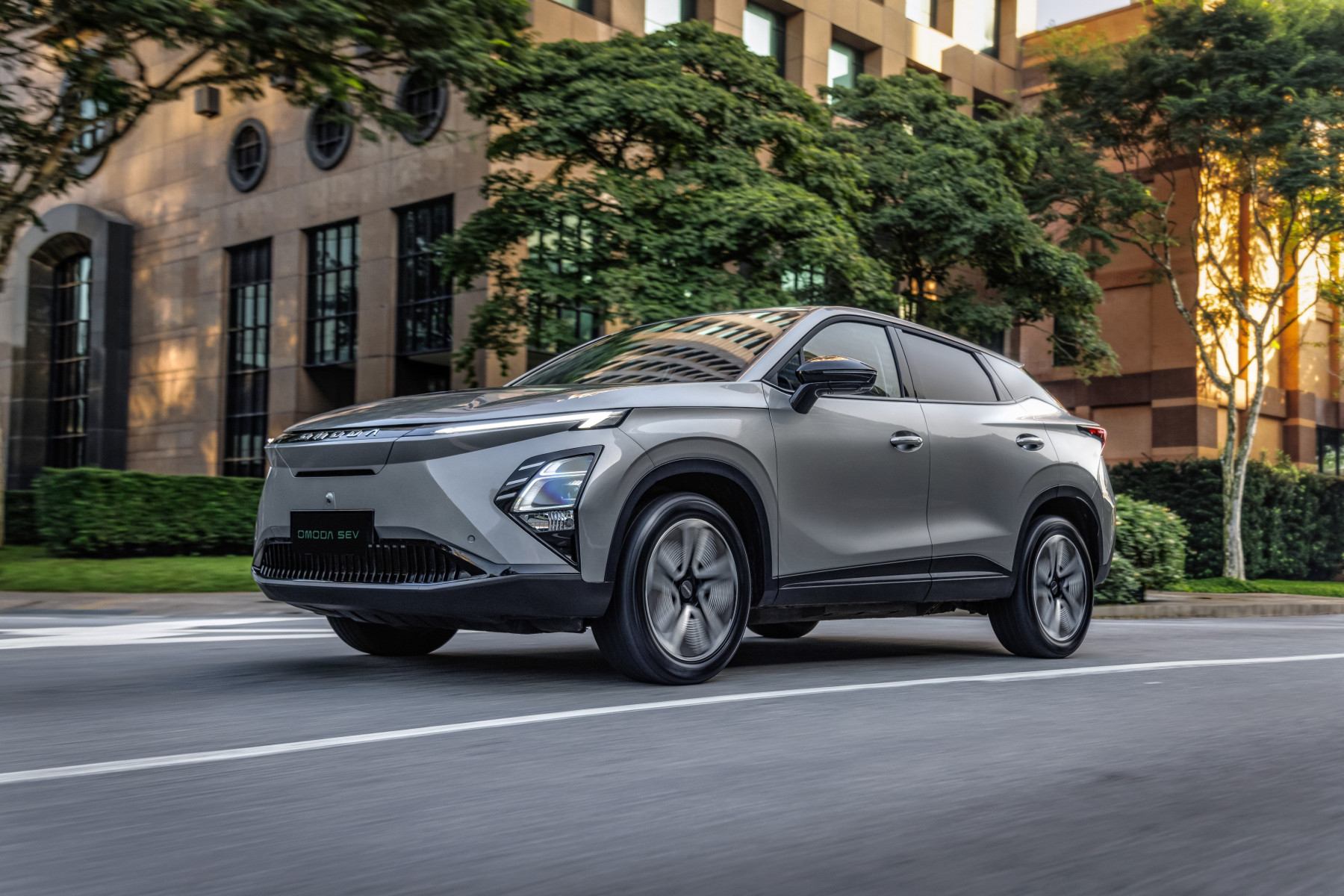Omoda E5 é um SUV classificado como veículo elétrico movido a bateria - BEV na sigla em inglês