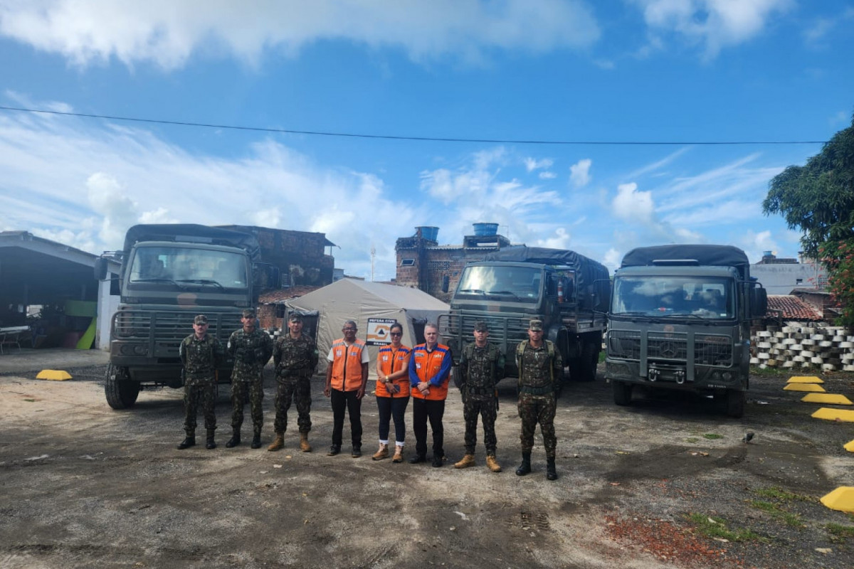 O Exército enviou um grupo de 30 soldados do 7º Grupamento de Artilharia de Campanha – Regimento Olinda para atuar nas ações de prevenção/Foto: Divulgação O Exército enviou um grupo de 30 soldados do 7º Grupamento de Artilharia de Campanha – Regimento Olinda para atuar nas ações de prevenção/Foto: Divulgação