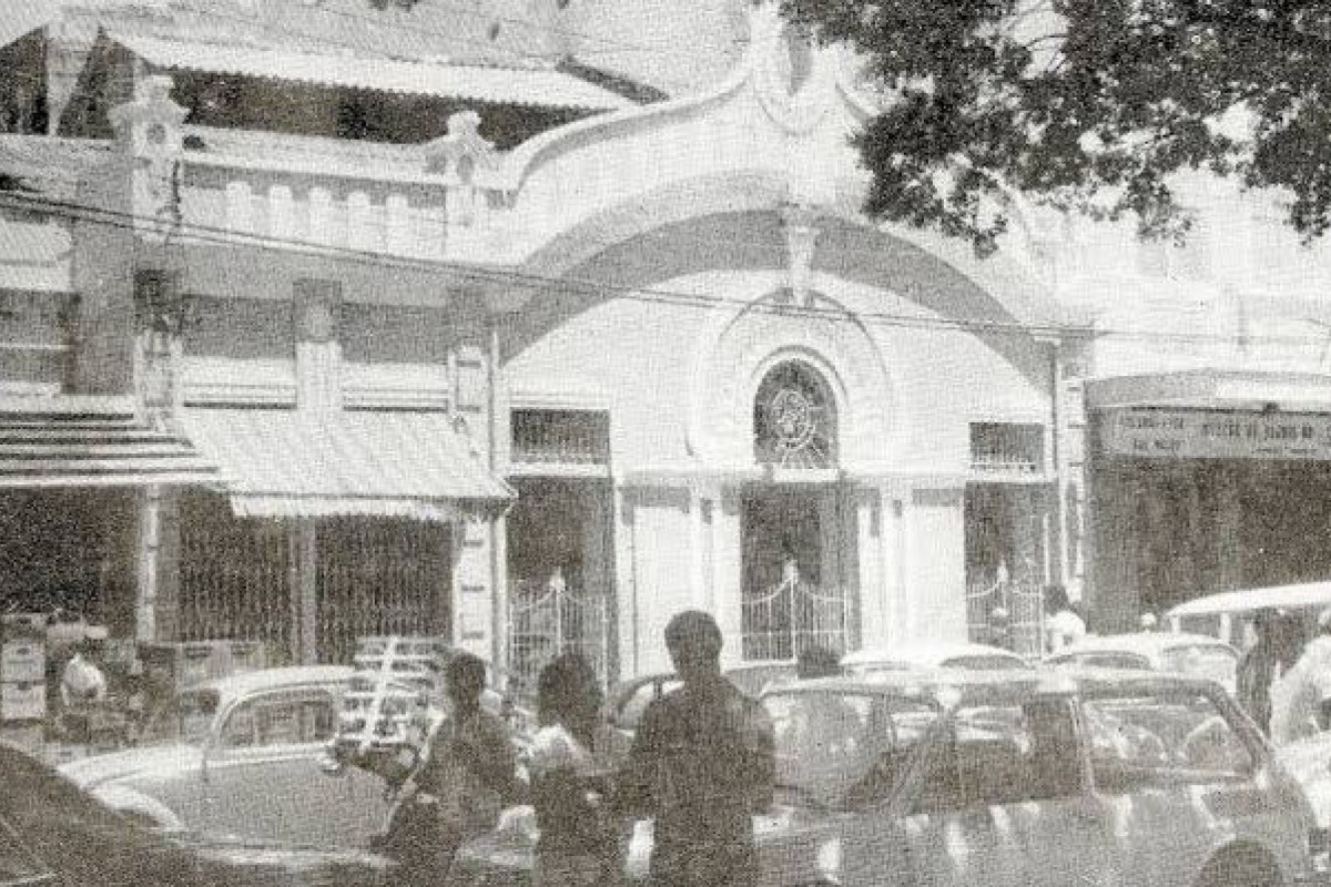 Cine Glória em 1976/Arquivo PCR Cine Glória em 1976/Arquivo PCR