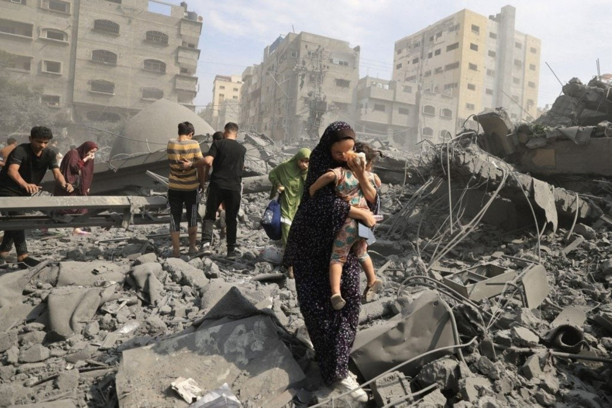 Palestinos precisaram evacuar Gaza durante os bombardeios