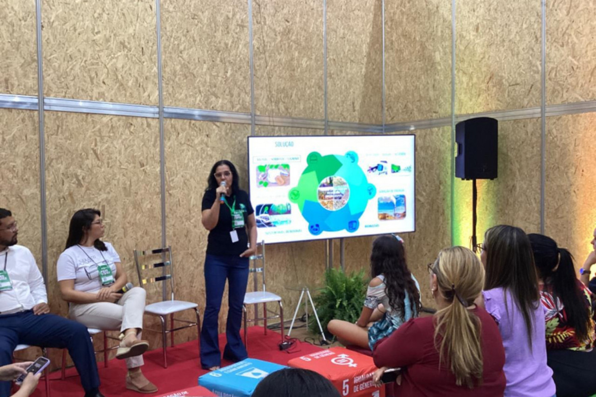 Na Biotec, a pesquisadora conta com uma equipe multidisciplinar