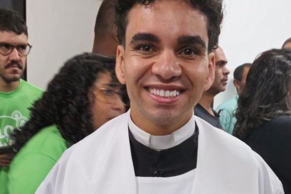 Maksuel Gomes Costa, de 33 anos, foi aluno do Papa em Lima, no Peru/Jair Amaral/D.A Press Maksuel Gomes Costa, de 33 anos, foi aluno do Papa em Lima, no Peru/Jair Amaral/D.A Press