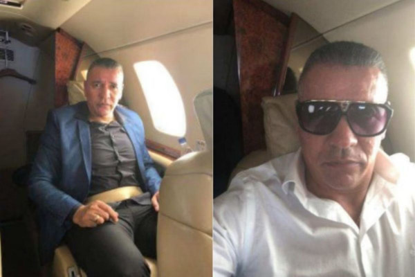 Imagens mostram viagens de jatinho