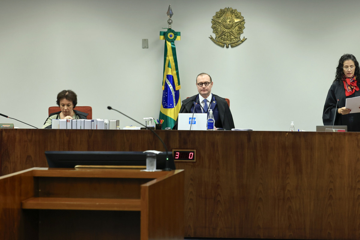 Primeira Turma do STF julga denúncia sobre o núcleo 3 da PET 12.100
Foto: Rosinei Coutinho/STF