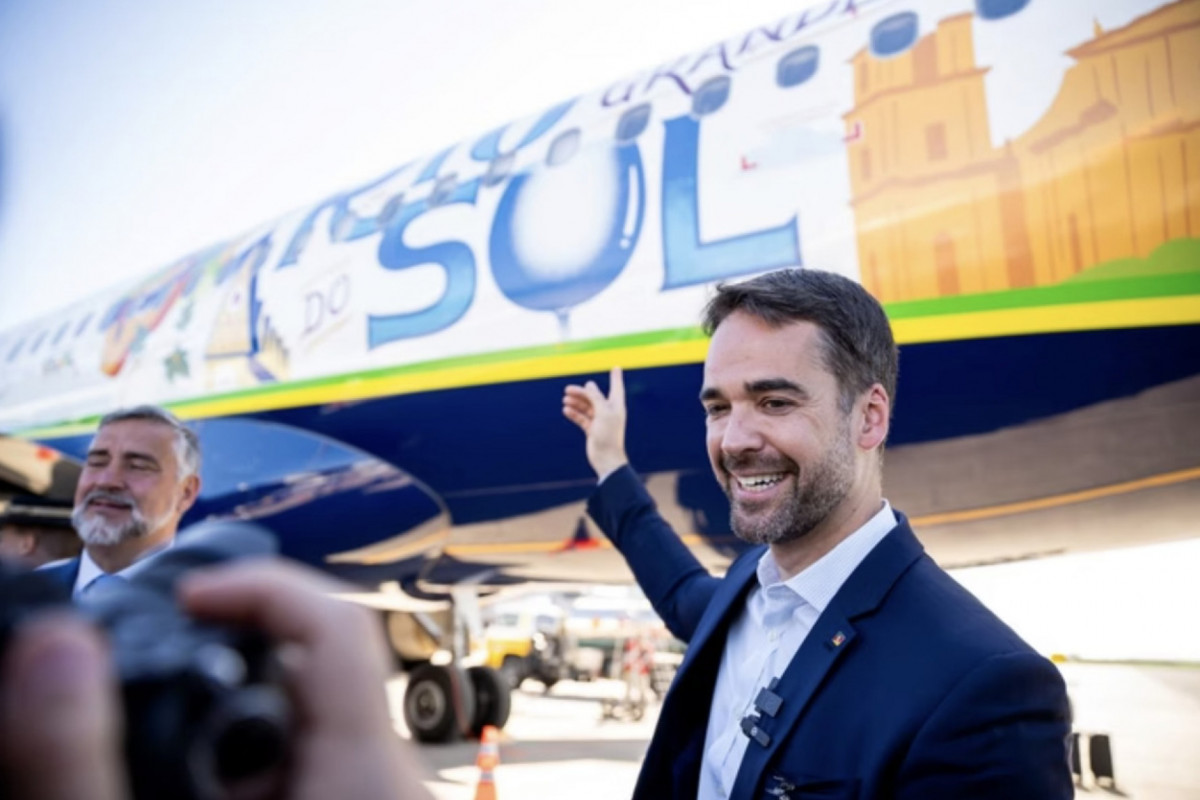Eduardo Leite (PSD) diz estar preparado para ser presidente do Brasil (Guilherme Mion/Reprodução) Eduardo Leite (PSD) diz estar preparado para ser presidente do Brasil/Guilherme Mion/Reprodução