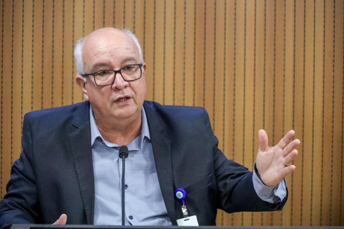 Moshe Fernandes foi indicado pela governadora Raquel Lyra para assumir a presidência da Adagro. (Jarbas Araújo/Alepe) Moshe Fernandes foi indicado pela governadora Raquel Lyra para assumir a presidência da Adagro./Jarbas Araújo/Alepe