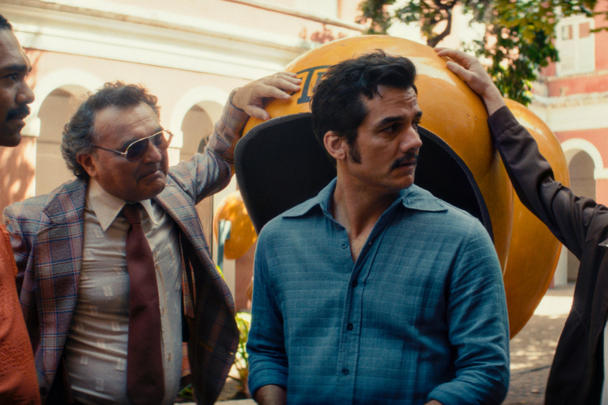 Cena do filme O Agente Secreto