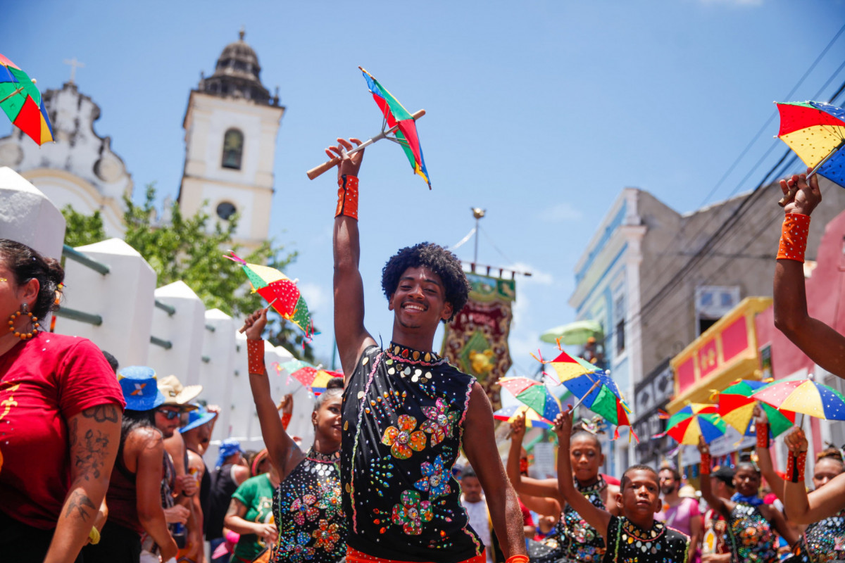 Frevo é um dos expoentes do Carnaval de Pernambuco/Foto: Sandy James/DP