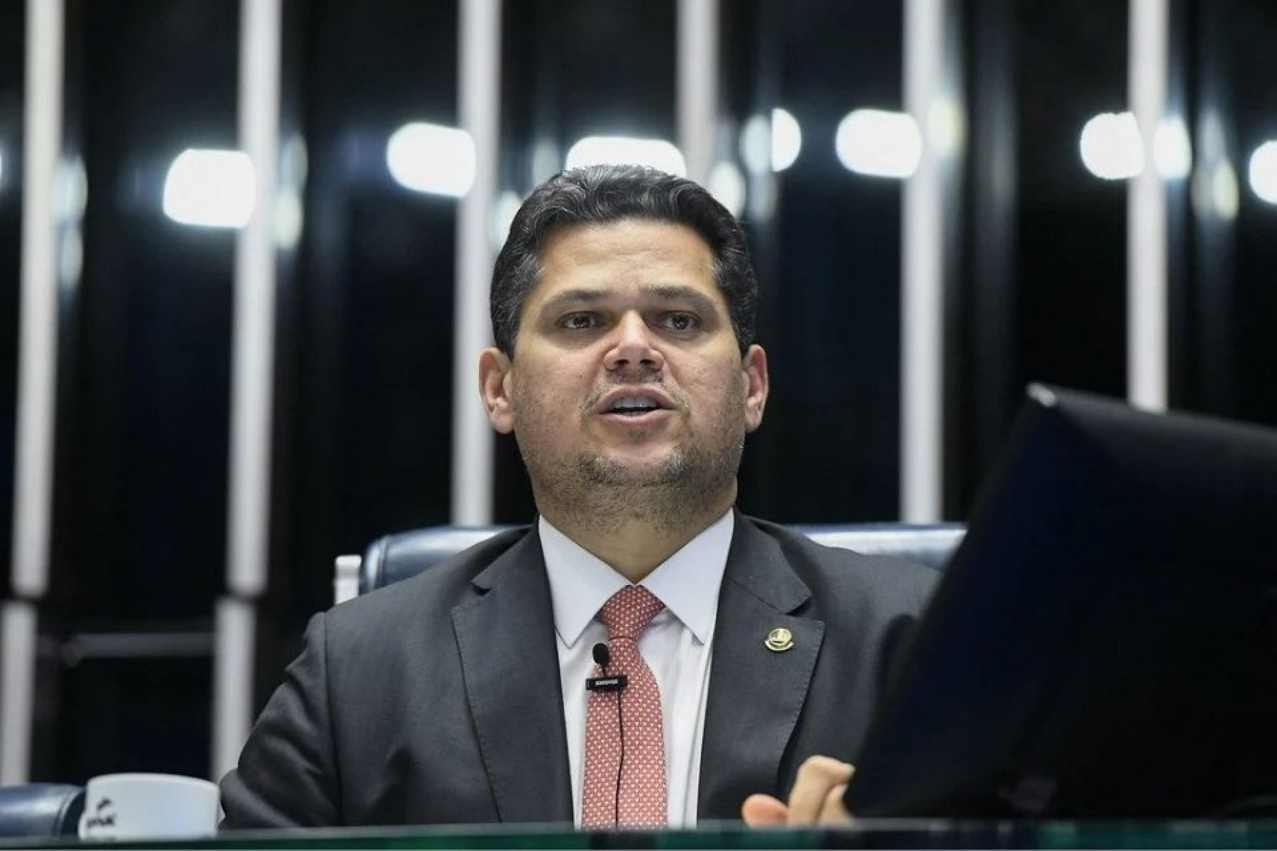 Presidente do Senado, Davi Alcolumbre (União-AP)