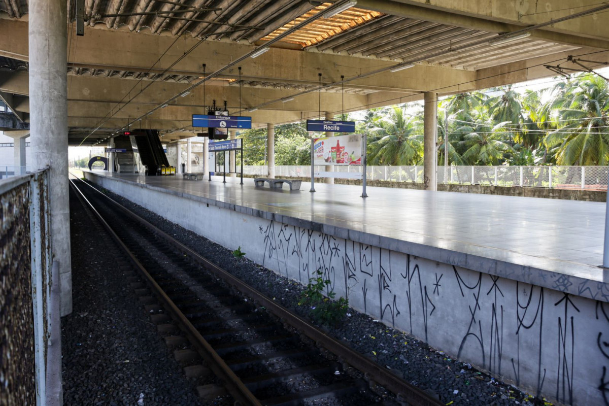 Metrô do recife é composto por 37 estações, divididas entre as linhas Centro e Sul