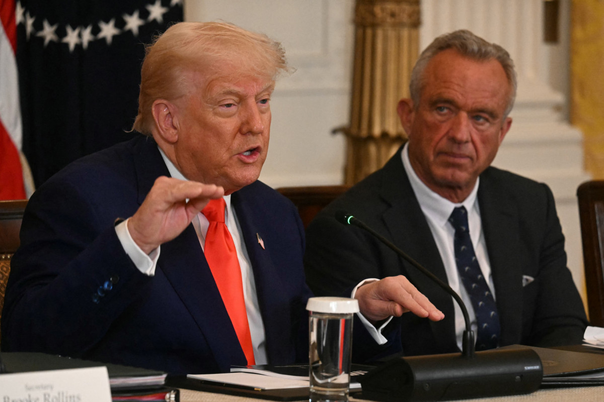 Presidente dos EUA, Donald Trump (Foto: Jim WATSON / AFP) Presidente dos EUA, Donald Trump/Foto: Jim WATSON / AFP