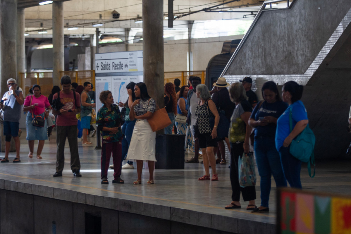 Metrô em Recife