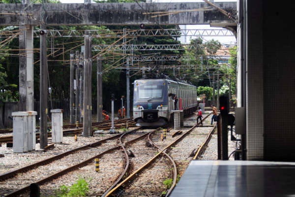 Metrô e trilhos