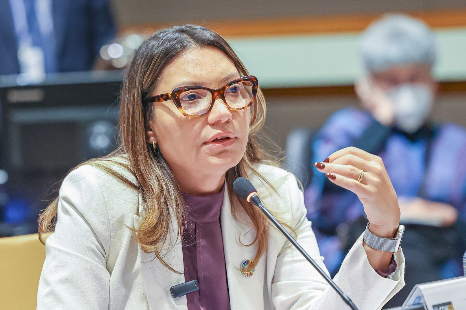 Janja Lula da Silva participa de evento do PNUD América Latina e Caribe com o tema 