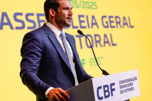 Samir Xaud foi eleito para comandar a CBF até 2029