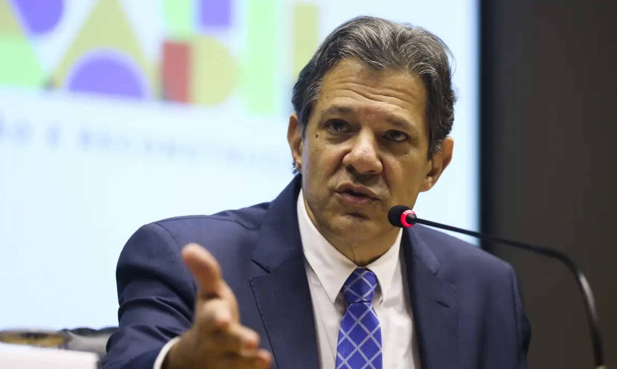 
Ministro da Fazenda, Fernando Haddad