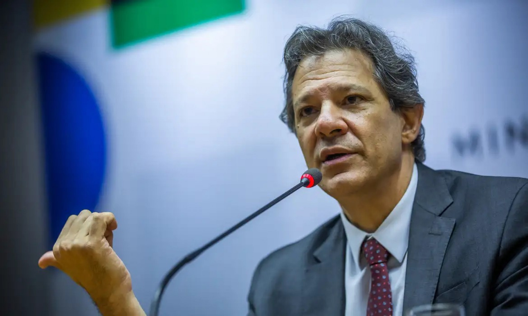 
Ministro da Fazenda, Fernando Haddad