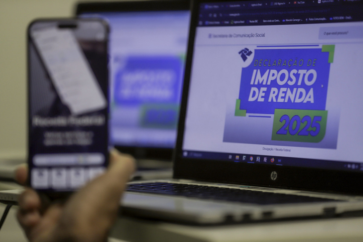 Declaração do imposto de renda 2025 (Joédson Alves/Agência Brasil) Declaração do imposto de renda 2025/Joédson Alves/Agência Brasil