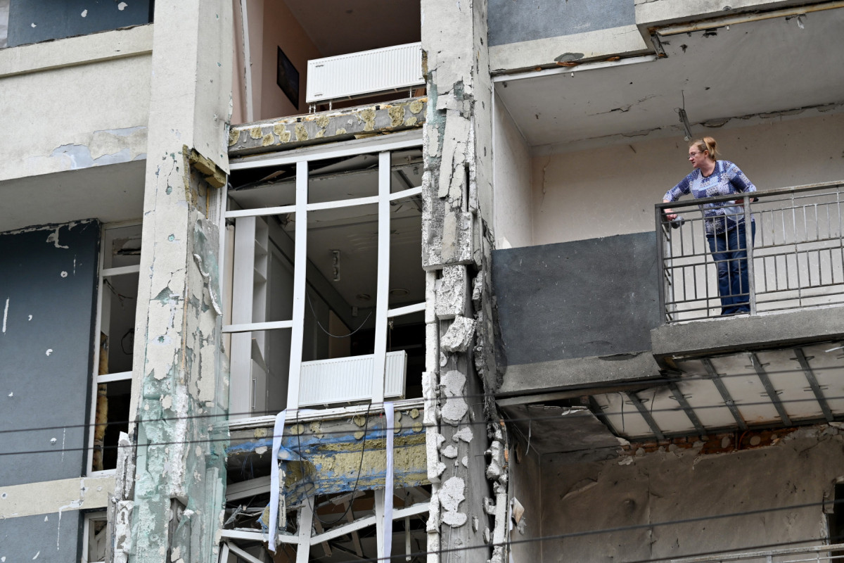 Ataque russo na cidade ucraniana de Kyiv. (Foto: Sergei SUPINSKY / AFP) Ataque russo na cidade ucraniana de Kyiv. /Foto: Sergei SUPINSKY / AFP