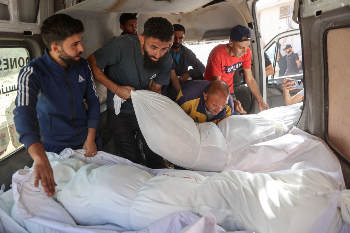 Gaza após ataque israelense no dia 26 de maio