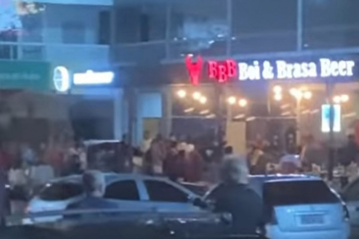 Tiroteio em churrascaria Boi e Brasa Beer/Reprodução/Rede Sociais