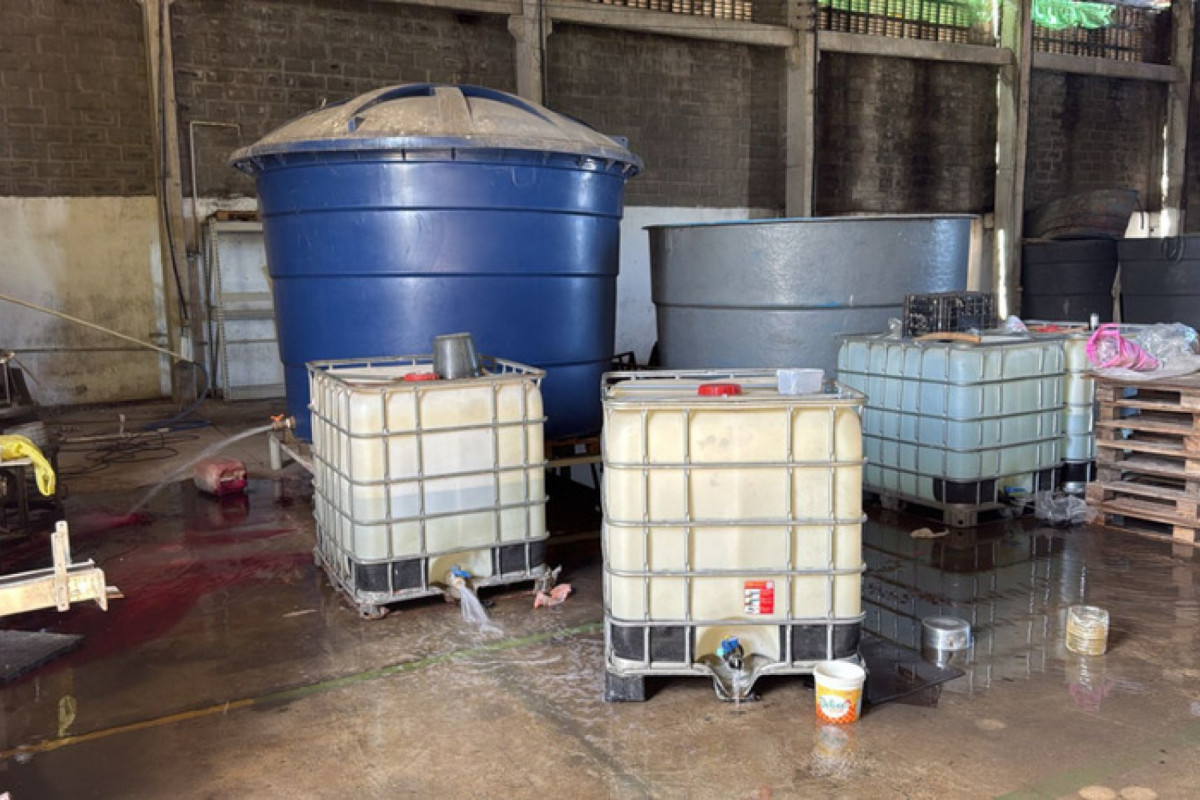 A operação resultou na apreensão de aproximadamente 500 litros de bebidas clandestinas (Divulgação) A operação resultou na apreensão de aproximadamente 500 litros de bebidas clandestinas/Divulgação