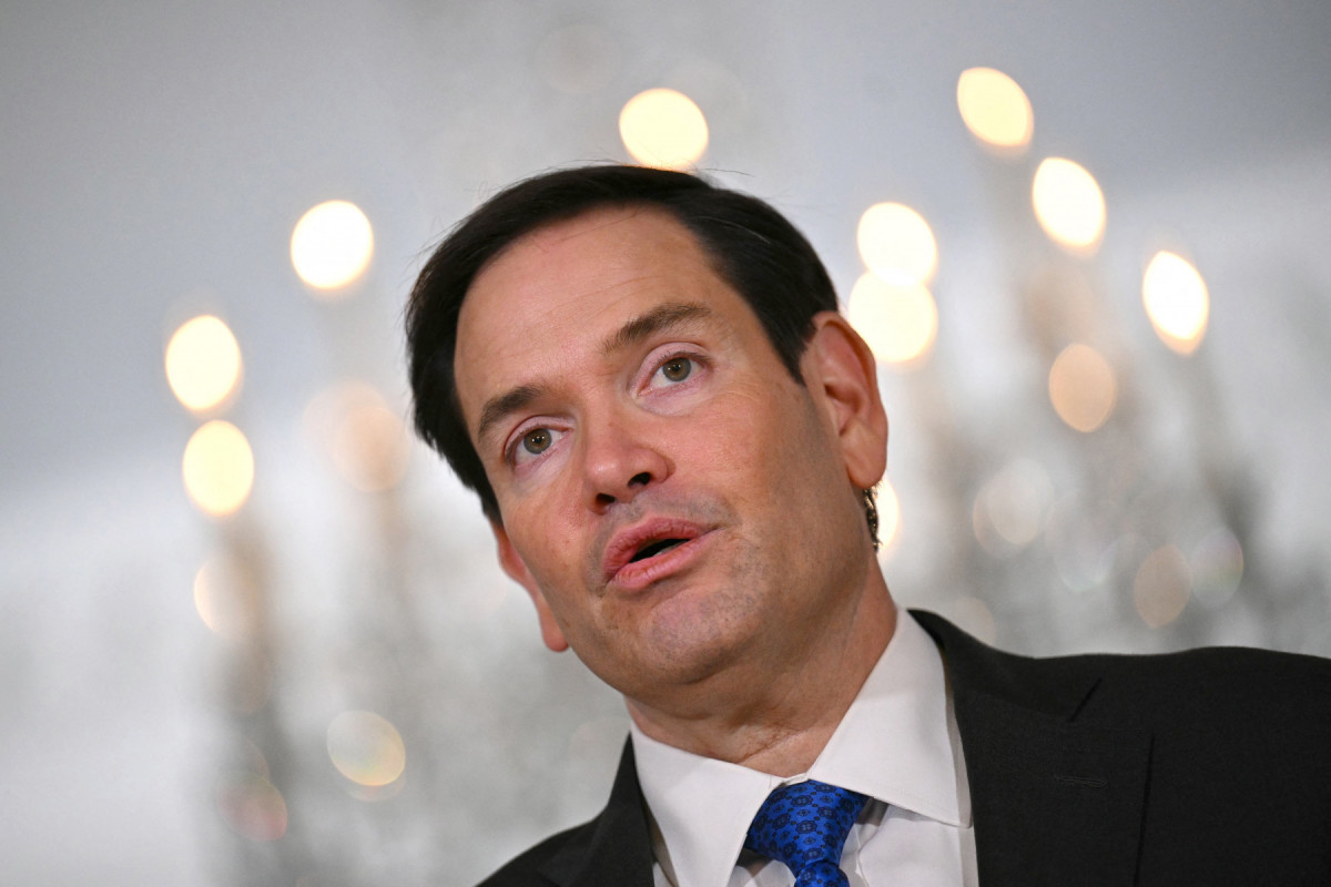 Chefe da diplomacia americana, Marco Rubio (DREW ANGERER/AFP)
Chefe da diplomacia americana, Marco Rubio/DREW ANGERER/AFP