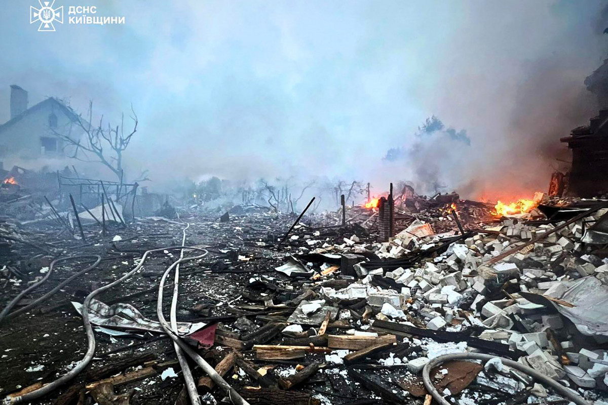 Ataque russo na Ucrânia (HANDOUTU/krainian State Emergency Service Press Service/AFP) Ataque russo na Ucrânia /HANDOUTU/krainian State Emergency Service Press Service/AFP