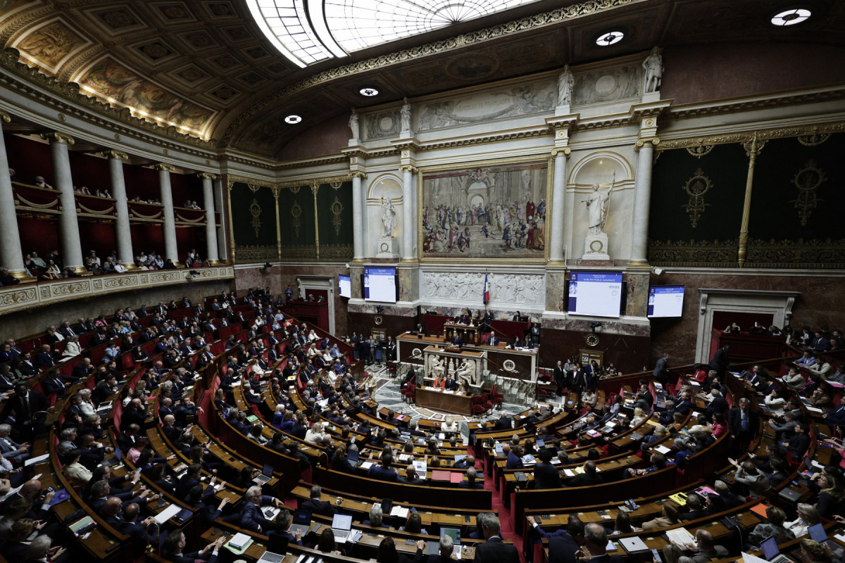 Assembleia Nacional da França (STEPHANE DE SAKUTIN/AFP) Assembleia Nacional da França /STEPHANE DE SAKUTIN/AFP
